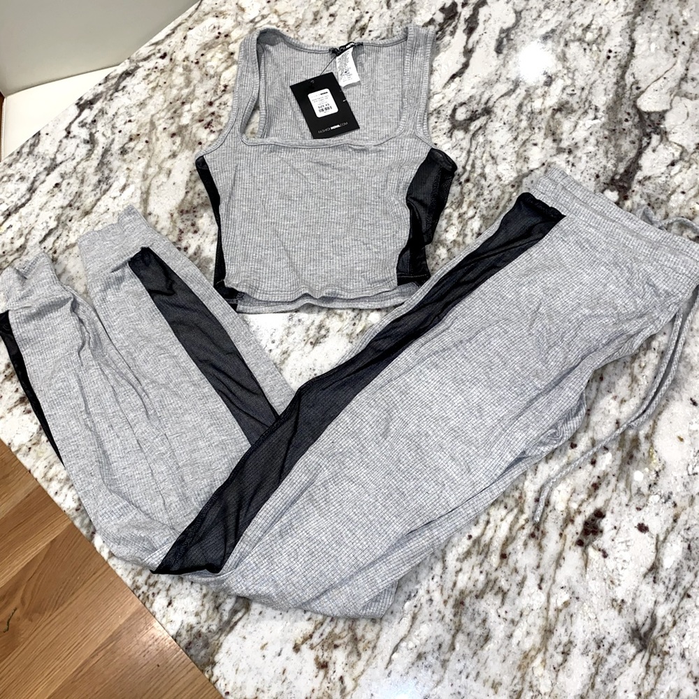 Mesh Jogger Set